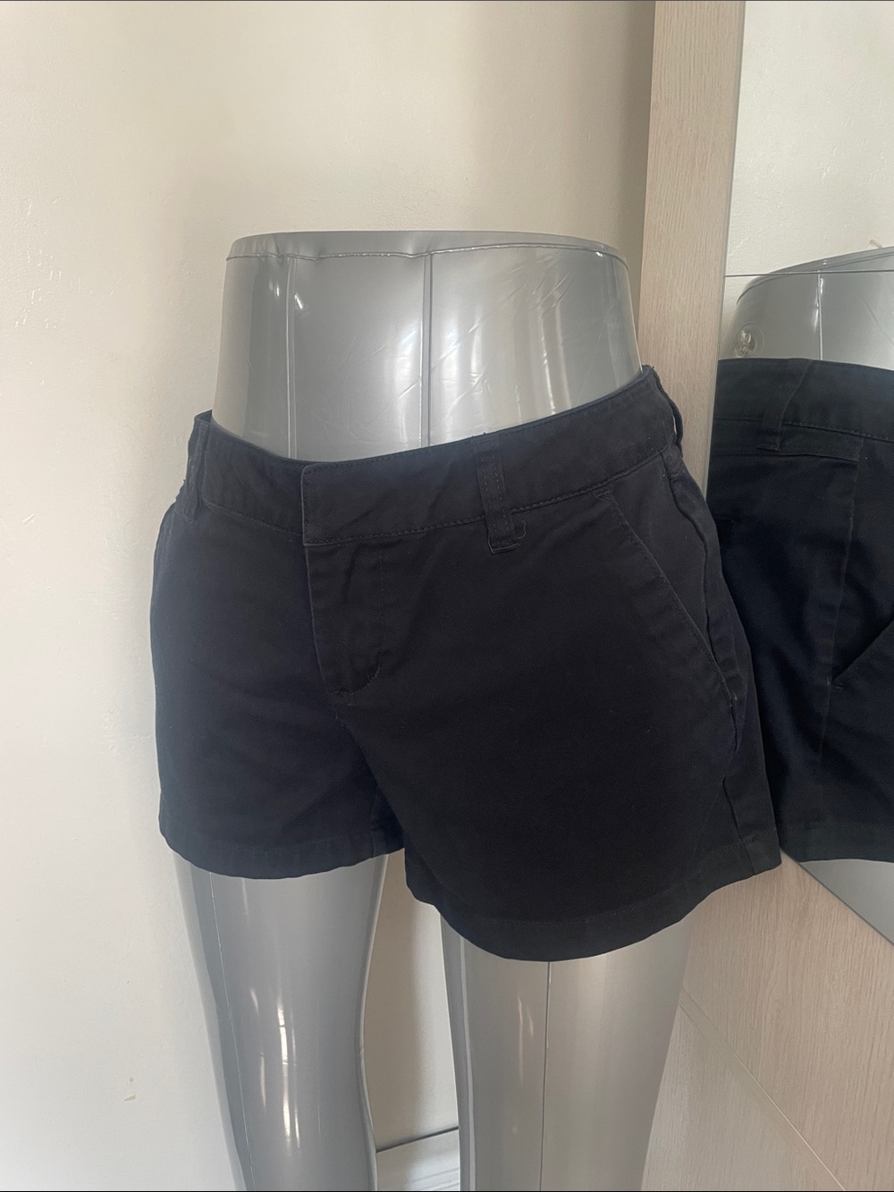 Volcom Black Women's Casual Bermuda Shorts